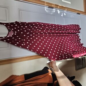Red Polka Dot Dress